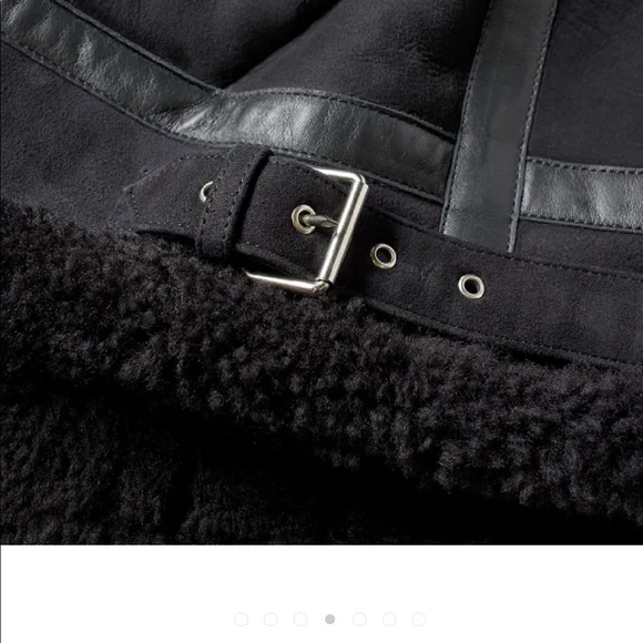 Acne studio Ian shearling jacket - Picture 4 of 6